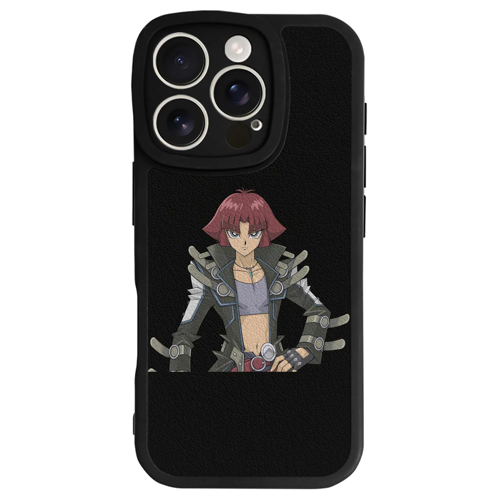 （画像用） 遊☆戯☆王 Yu-Gi-Oh! 【iPhone 16シリーズ対応】シリコンスマホケース（レザー調） 材質：シリコン